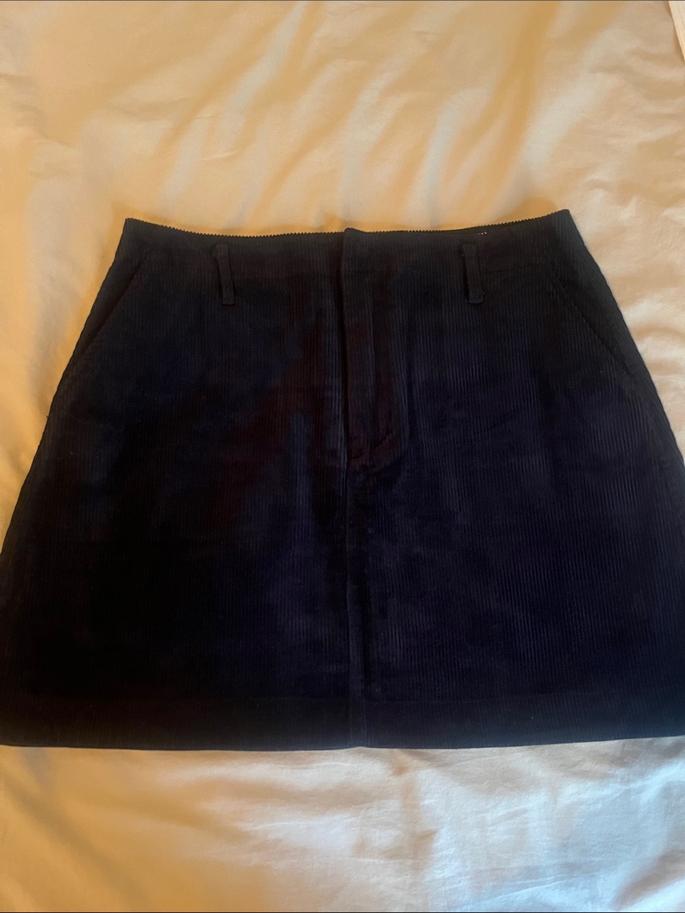 GAP Navy Corduroy Mini Skirt